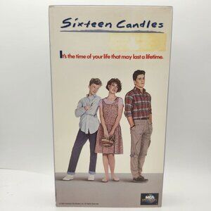 Sixteen Candles VHS 1984 Universal Home Video Molly Ringwald John Huges a